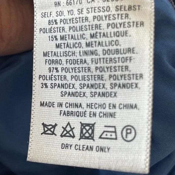 Anthropologie Leifsdottir Metallic Brocade Jacquard Trousers Sz 8 Worn Once - Picture 8 of 13